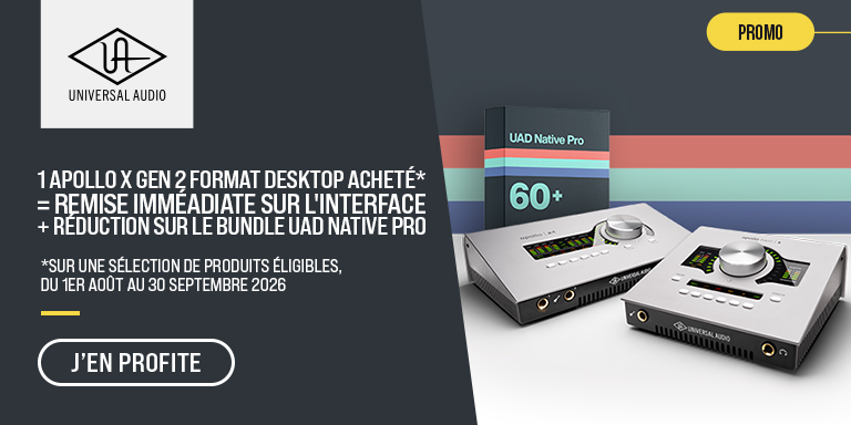 UNIVERSAL AUDIO Apollo X Gen 2 Desktop + UAD Native : Promotion