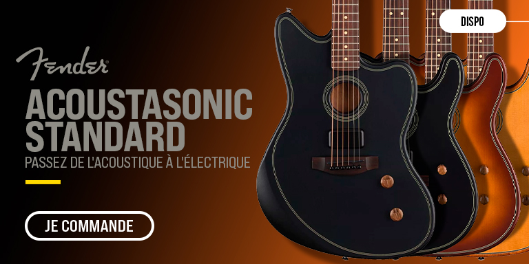 FENDER Acoustasonic Standard : Push