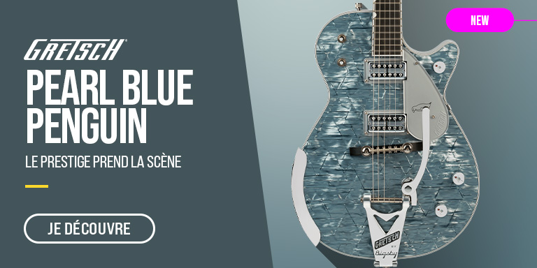 GRETSCH LTD Pearl Blue Penguin : Nouveauté