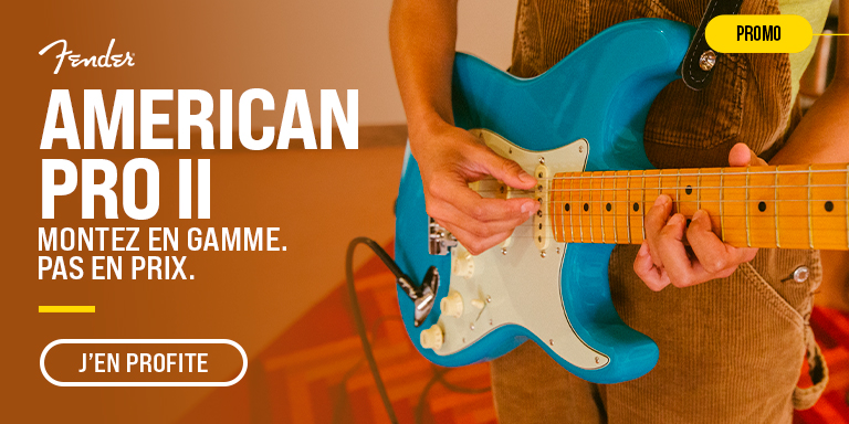FENDER American Pro II : Promotion