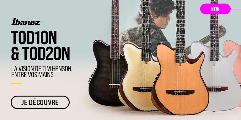  IBANEZ TOD10N & TOD20N : Nouveauté