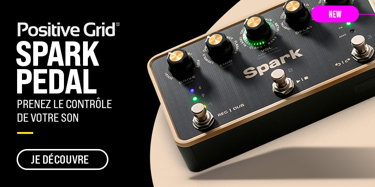 POSITIVE GRID Spark Pedal : Nouveauté