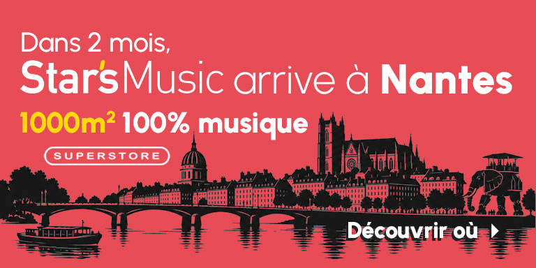 STAR'S MUSIC NANTES Inauguration : Communication PINK