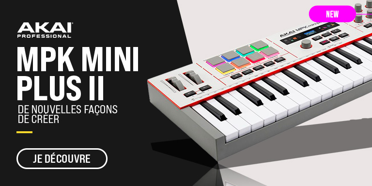 AKAI MPK Mini Plus II : Nouveauté