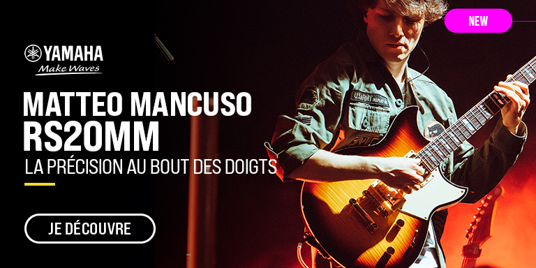 YAMAHA Matteo Mancuso RS20MM : Nouveauté