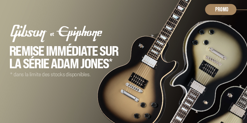 <b><center>GIBSON & EPIPHONE : REMISE IMMÉDIATE</center></b>