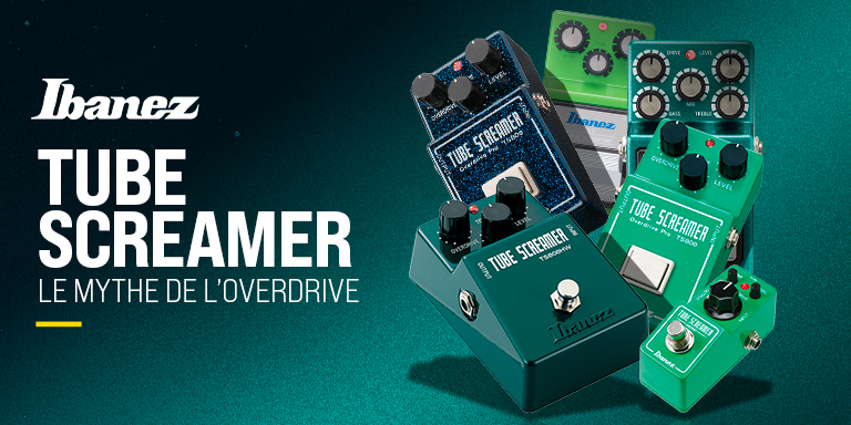 Toutes les pédales Ibanez Tube Screamer