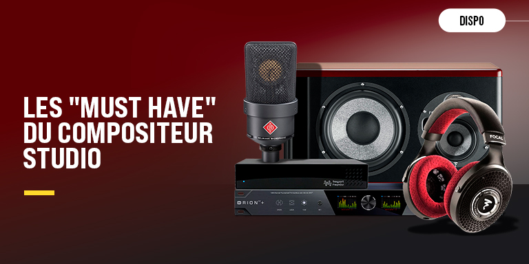 <b><center>INTERFACES AUDIO DE RÉFÉRENCE STUDIO</center></b>