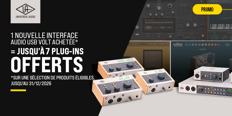 <b><center>VOLT : JUSQU'À 7 PLUG-INS UAD OFFERTS</center></b>