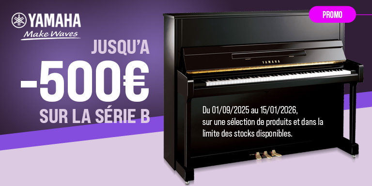 <b><center>YAMAHA, JUSQU'À 500€ REMBOURSÉS !</center></b>