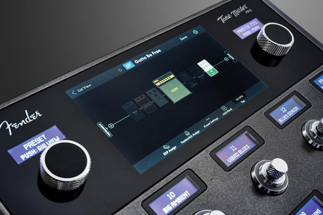 Fender Tone Master Pro - Display