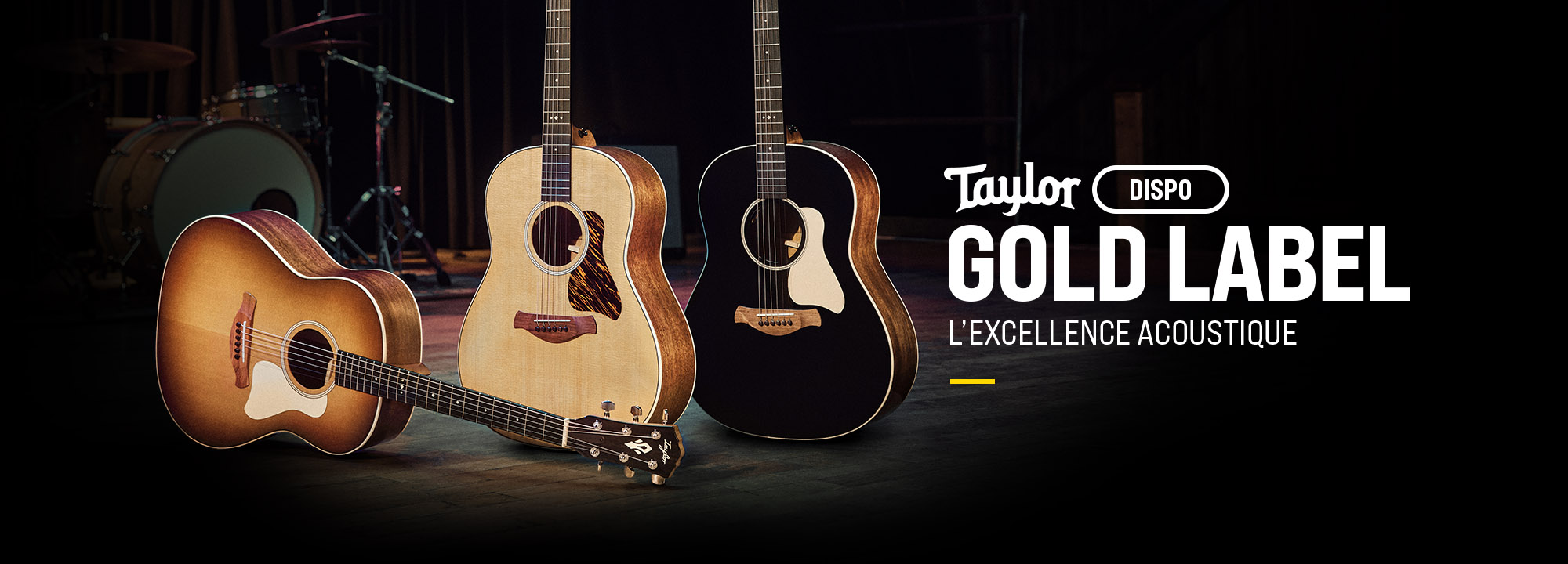 Bannière Taylor Gold Label