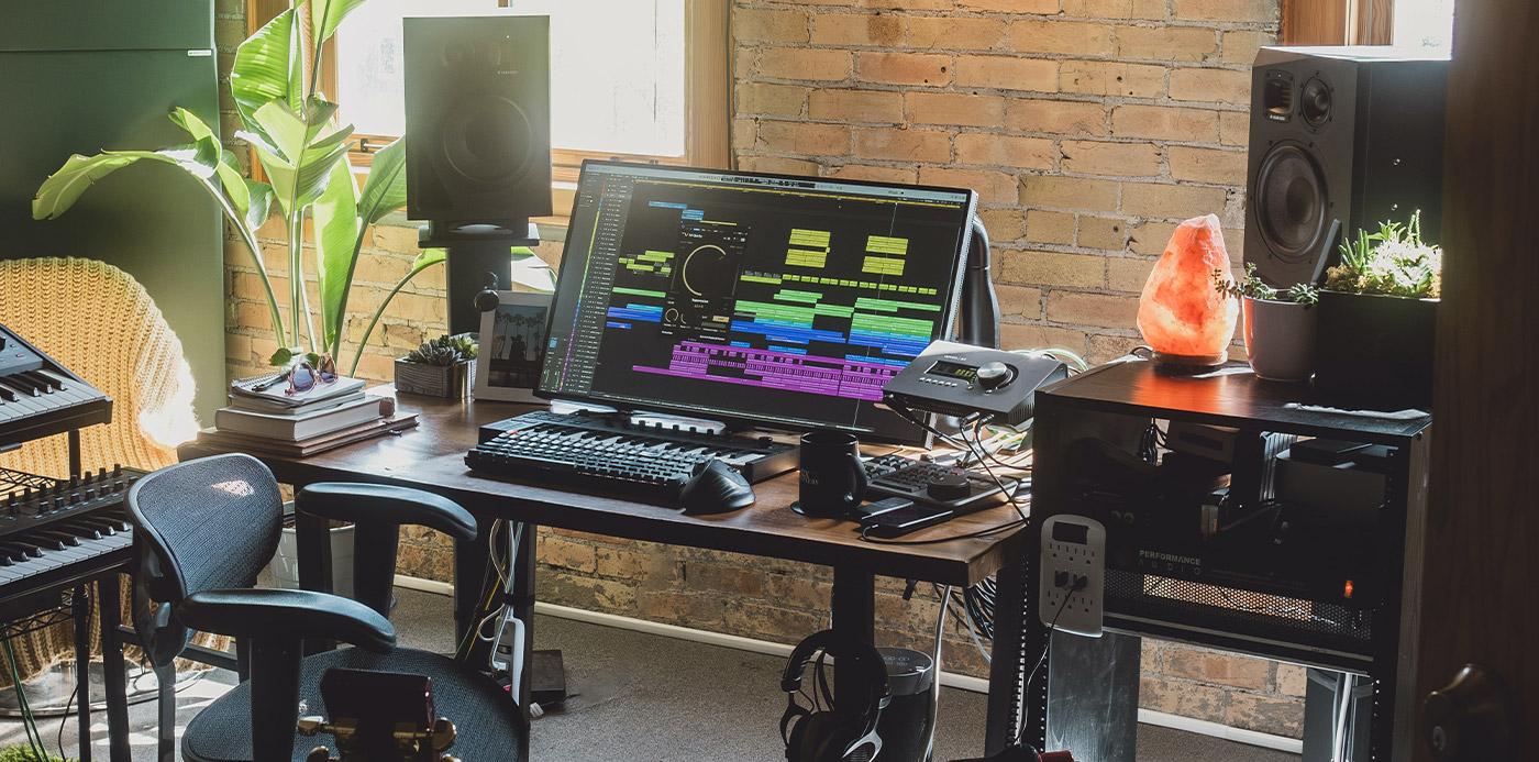 définition d'un home studio