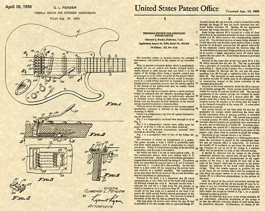 Fender Stratocaster Patent