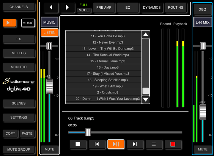 Studiomaster Digilive 8c - Table De Mixage NumÉrique - Variation 4