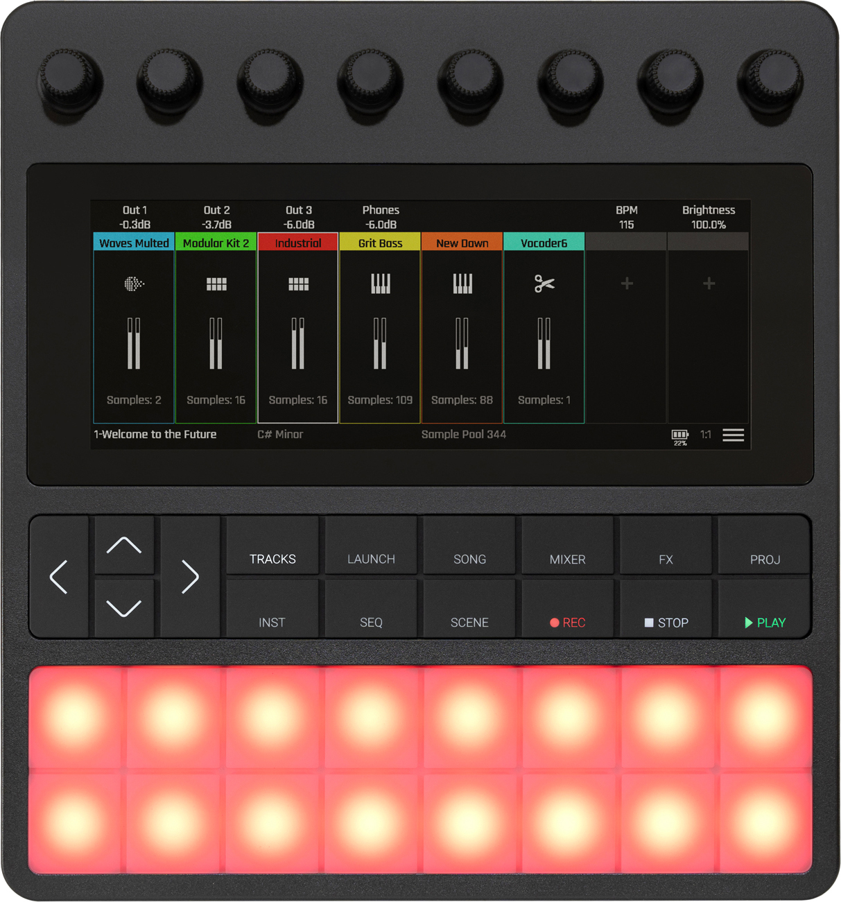 1010music Bento - Sampleur / Groovebox - Main picture