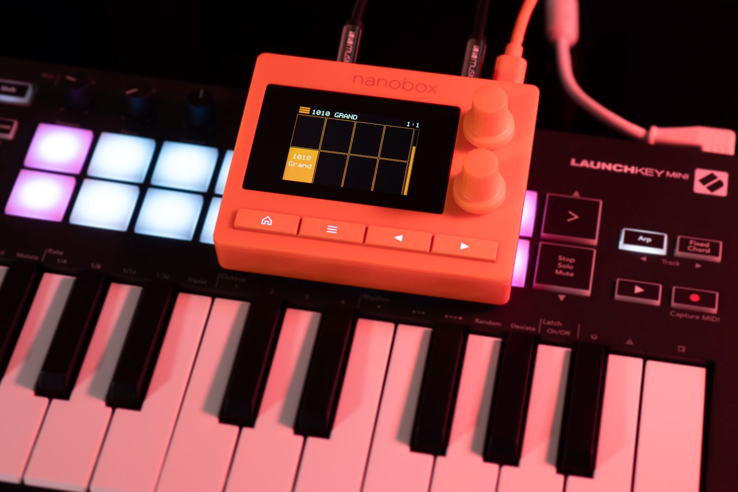 1010music Nanobox Tangerine - Sampleur / Groovebox - Variation 9