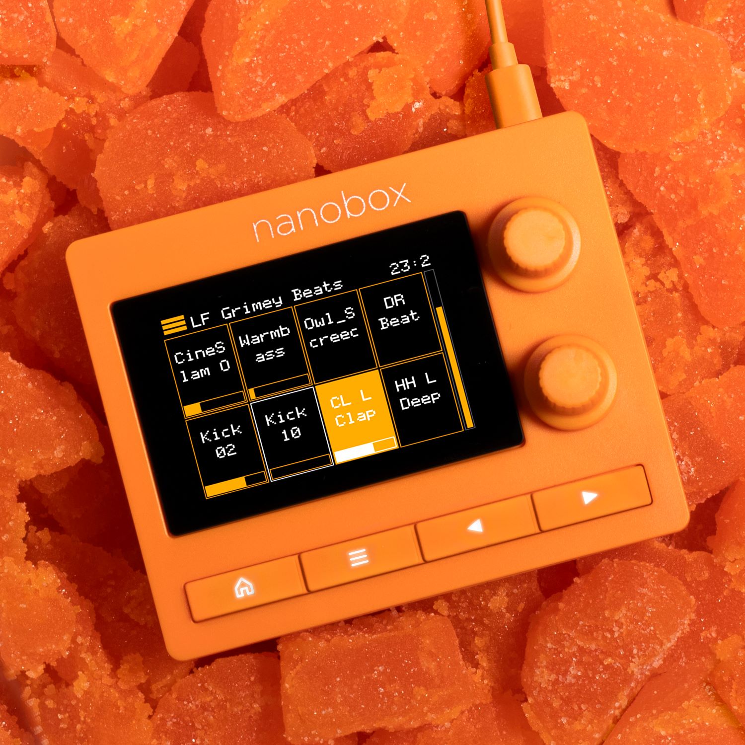 1010music Nanobox Tangerine - Sampleur / Groovebox - Variation 5