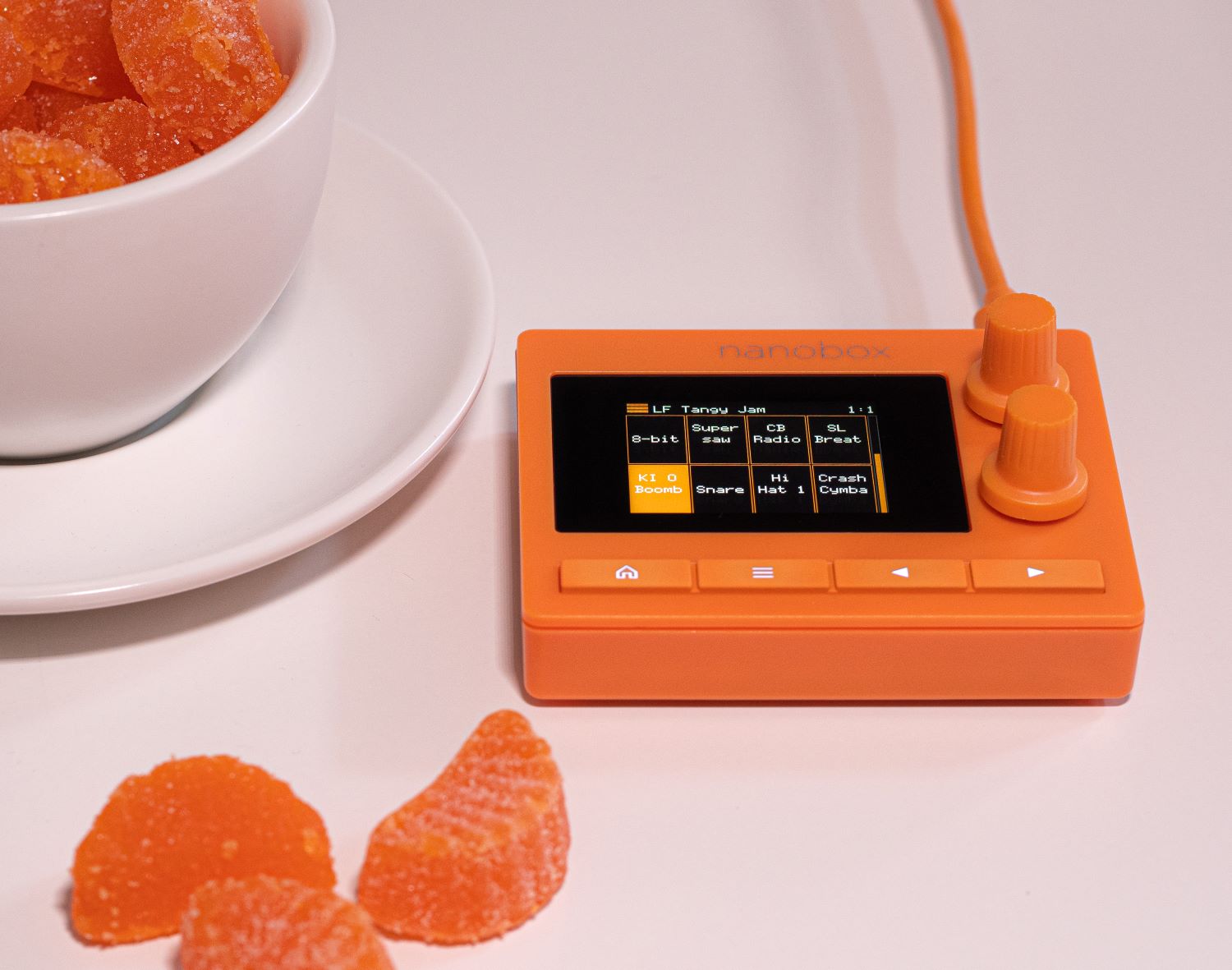 1010music Nanobox Tangerine - Sampleur / Groovebox - Variation 6