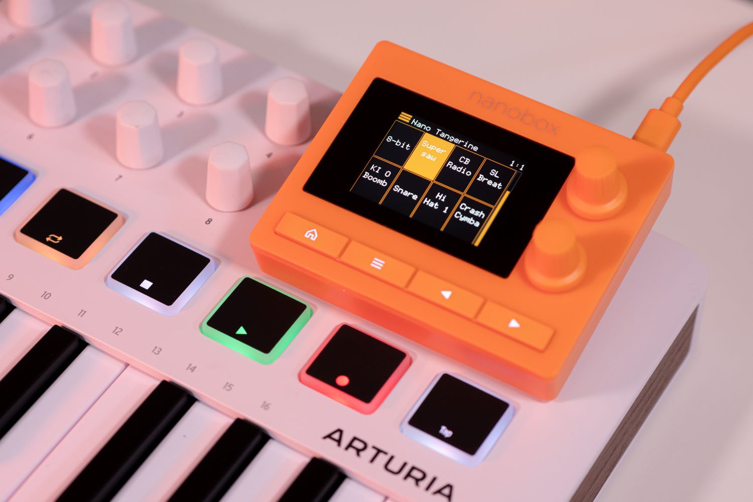 1010music Nanobox Tangerine - Sampleur / Groovebox - Variation 7