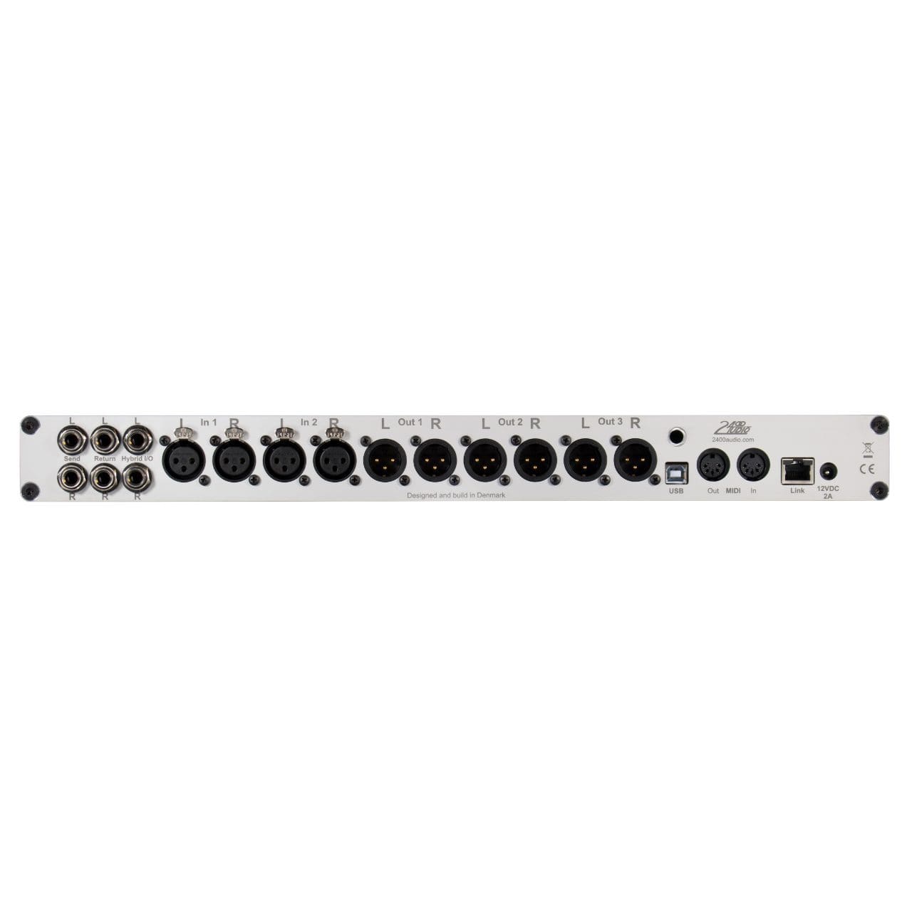 2400 Audio Imperium 1u Stormtrooper White - ContrÔleur De Monitoring - Variation 1
