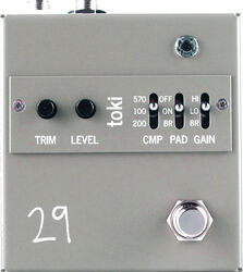 Pédale overdrive / distortion / fuzz 29 pedals Toki Fuzzy driver