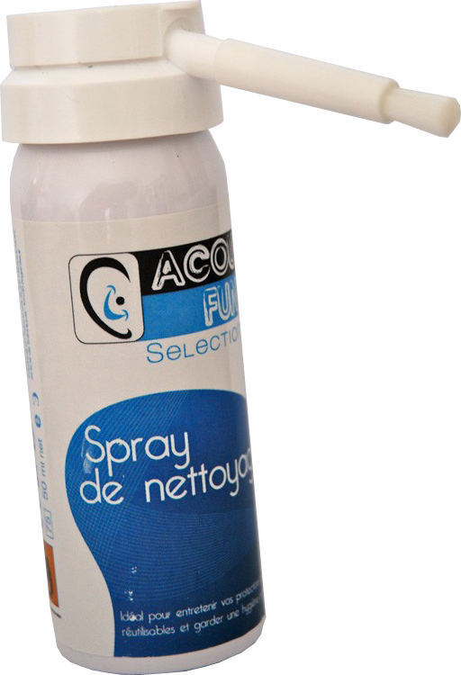 Acoufun Spray De Nettoyage Pour Intra - Protection Auditive - Main picture