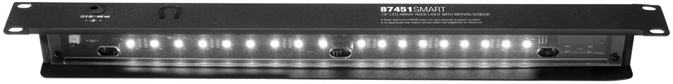 Adam Hall Capteur De Lumiere De Rack 19 1u A Led Blanches - Accessoires Pour Enregistreur - Main picture