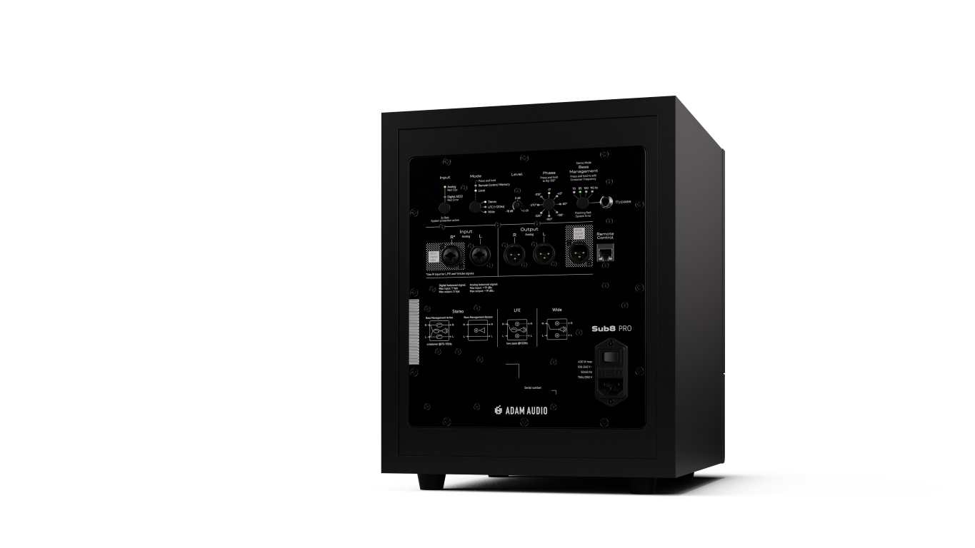 Adam Sub-8-pro - Caisson De Basse Studio - Variation 1