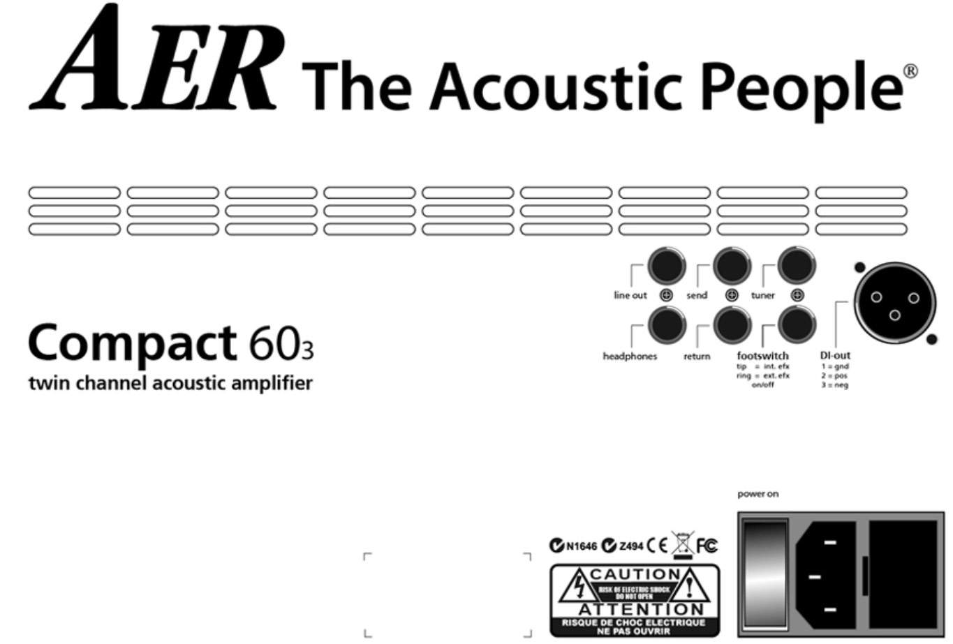 Aer Compact 60/4 Omh - Combo Ampli Acoustique - Variation 2