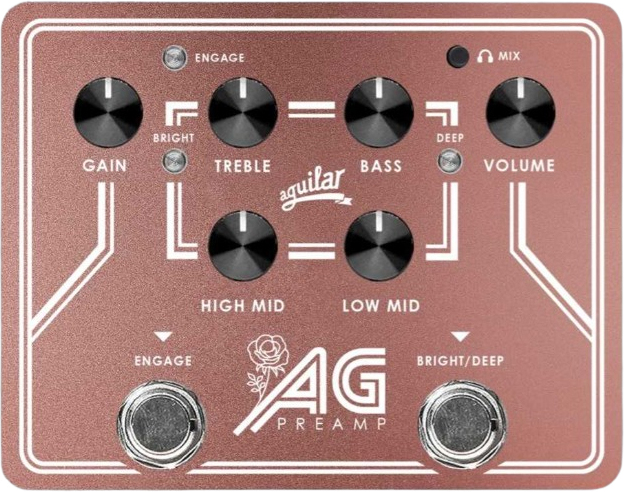 Aguilar Ag Bass Preamp Cancer Awareness Month - Preampli Basse - Main picture