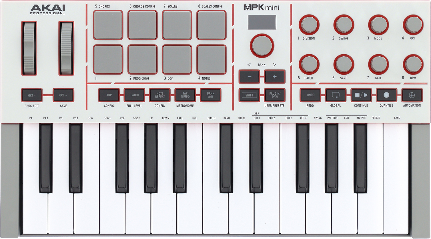 Akai Mpk Mini Iv Gris - Clavier MaÎtre - Main picture