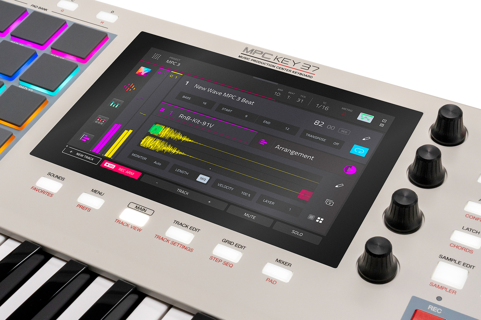 Akai Mpc-key37 G2 - Workstation - Variation 4