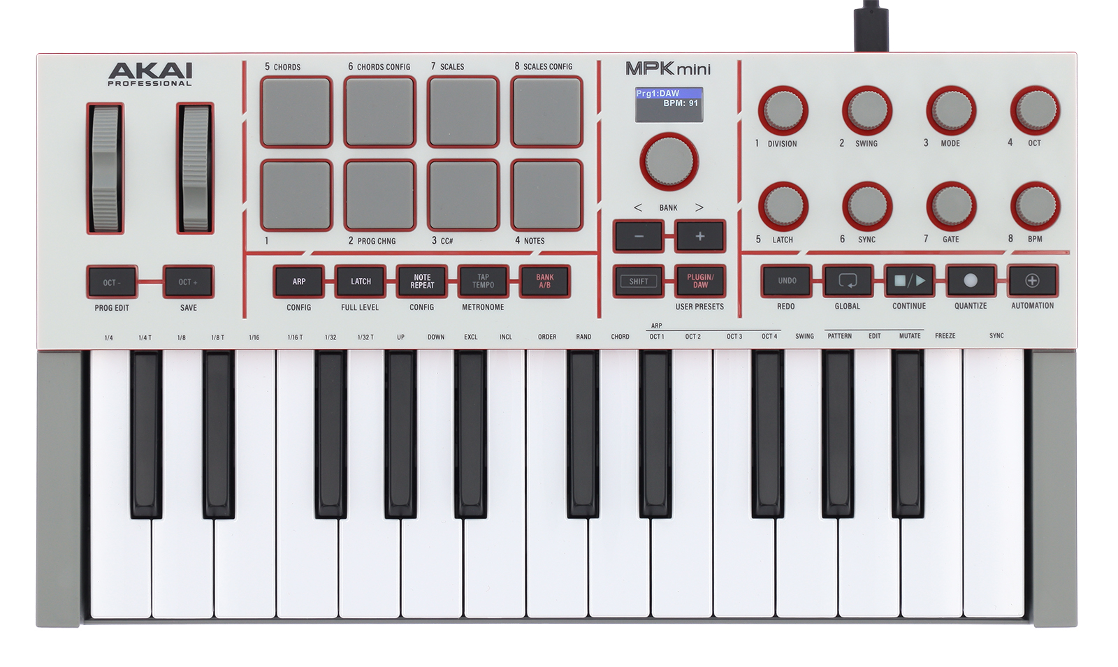 Akai Mpk Mini Iv Gris - Clavier MaÎtre - Variation 2