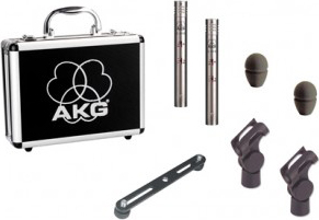 Akg Set Micros Filaires - Paire, Kit, Stereo Set Micros - Main picture