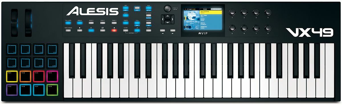 La Boite Noire du Musicien - ALESIS VX49 : clavier maître avec intégration  VST