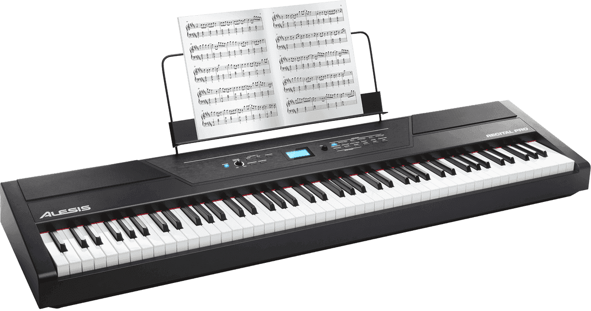 Alesis Recital Pro - Noir - Piano NumÉrique Portable - Variation 1