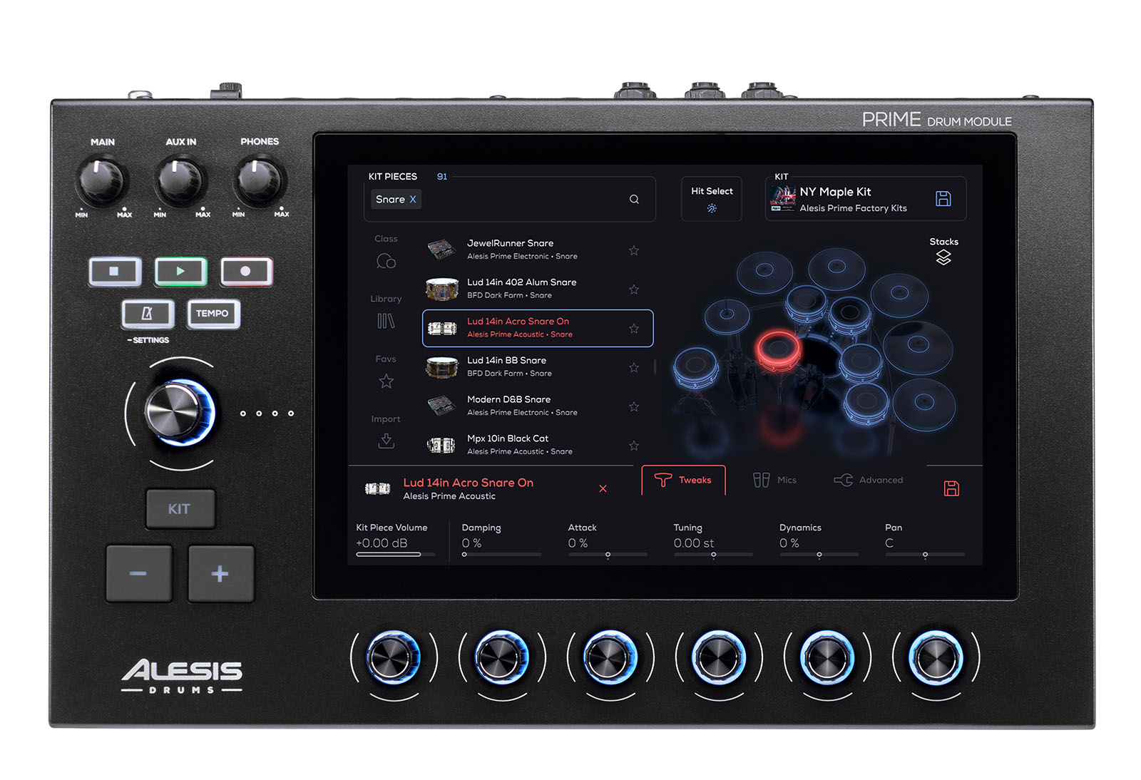 Alesis Strata Prime 6 Futs - Kit Batterie Électronique - Variation 6