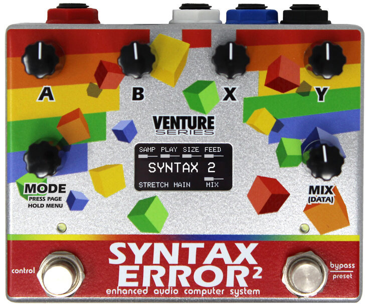 Alexander Pedals Syntax Error 2 - PÉdale Chorus / Flanger / Phaser / Tremolo - Main picture