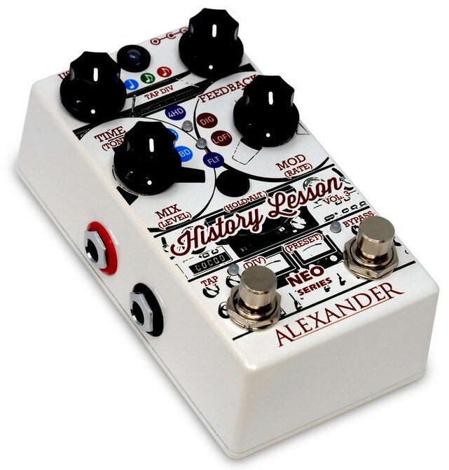 Alexander Pedals History Lesson V3 Delay - PÉdale Reverb / Delay / Echo - Variation 1