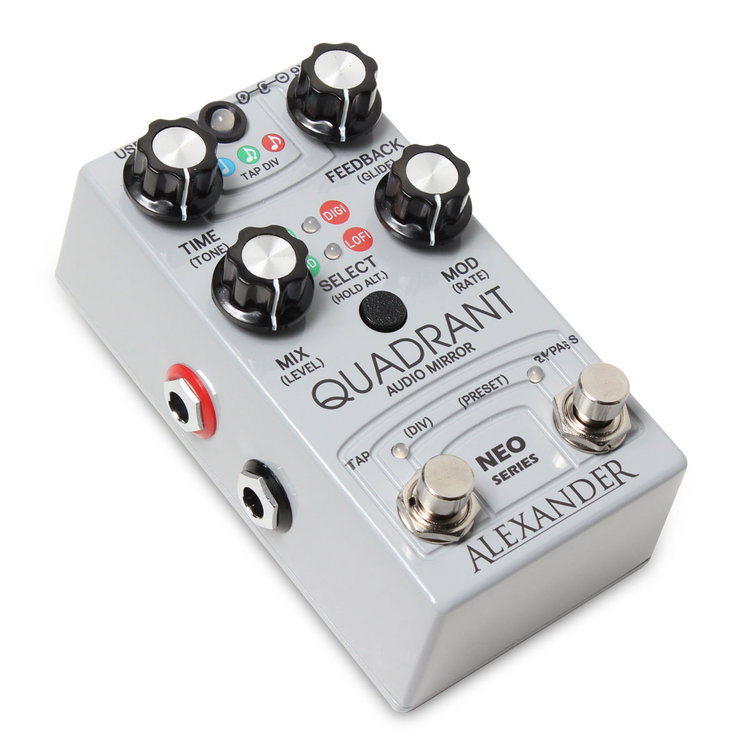 Alexander Pedals Quadrant Audio Mirror Delay - PÉdale Reverb / Delay / Echo - Variation 1