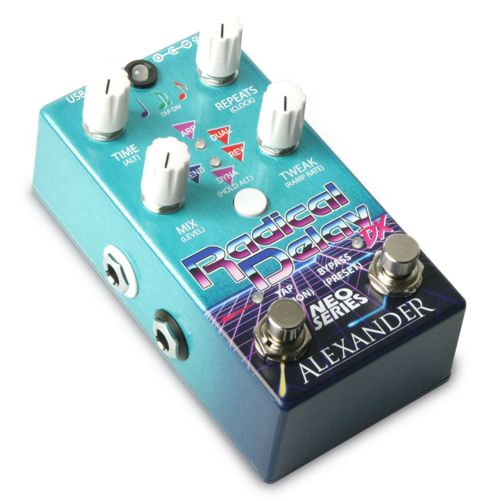 Alexander Pedals Radical Delay Dx - PÉdale Reverb / Delay / Echo - Variation 1