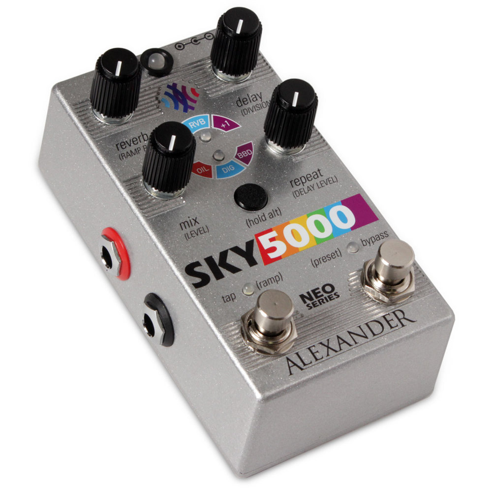 Alexander Pedals Sky 5000 Reverb & Delay - PÉdale Reverb / Delay / Echo - Variation 1