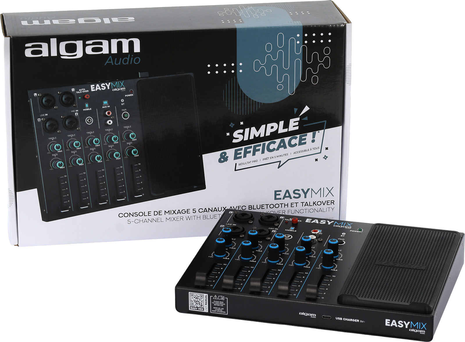 Algam Audio Easymix - Table De Mixage Analogique - Variation 5