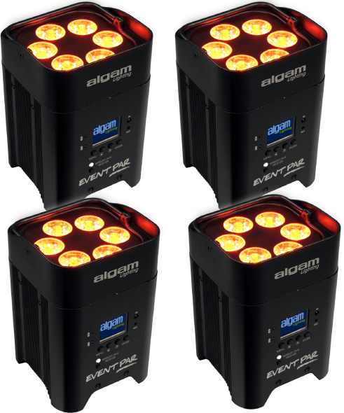 Algam Lighting 4x Event Par - Pack Eclairage - Main picture