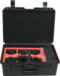 Housse éclairage Algam lighting Flight Case Pour Event Par 44 IP X6