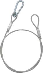 Elingue projecteur Algam lighting PACK 12 ELINGUES 3MM 75CM ARGENT