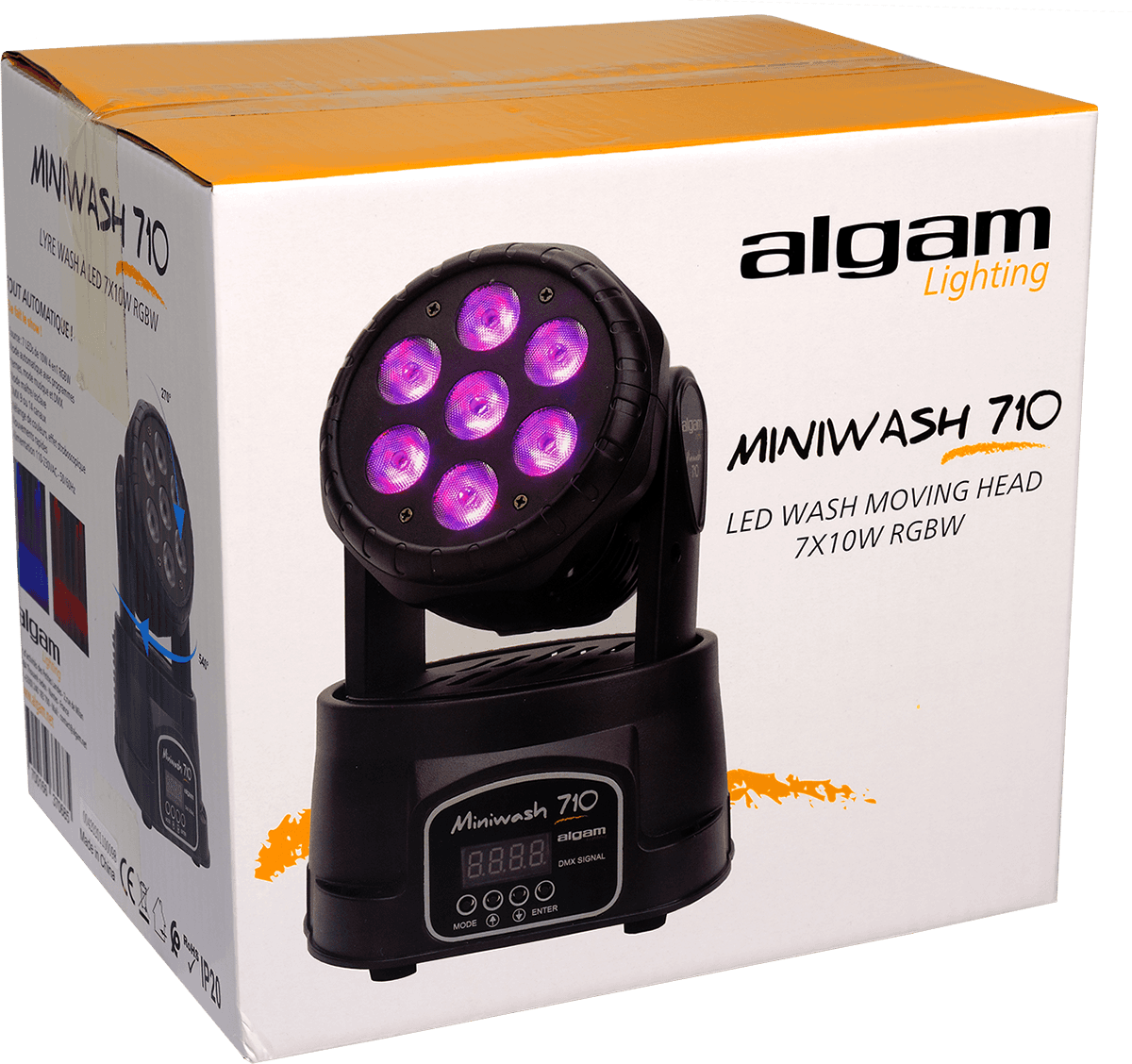 Algam Lighting Miniwash710 - Lyre Wash - Variation 2