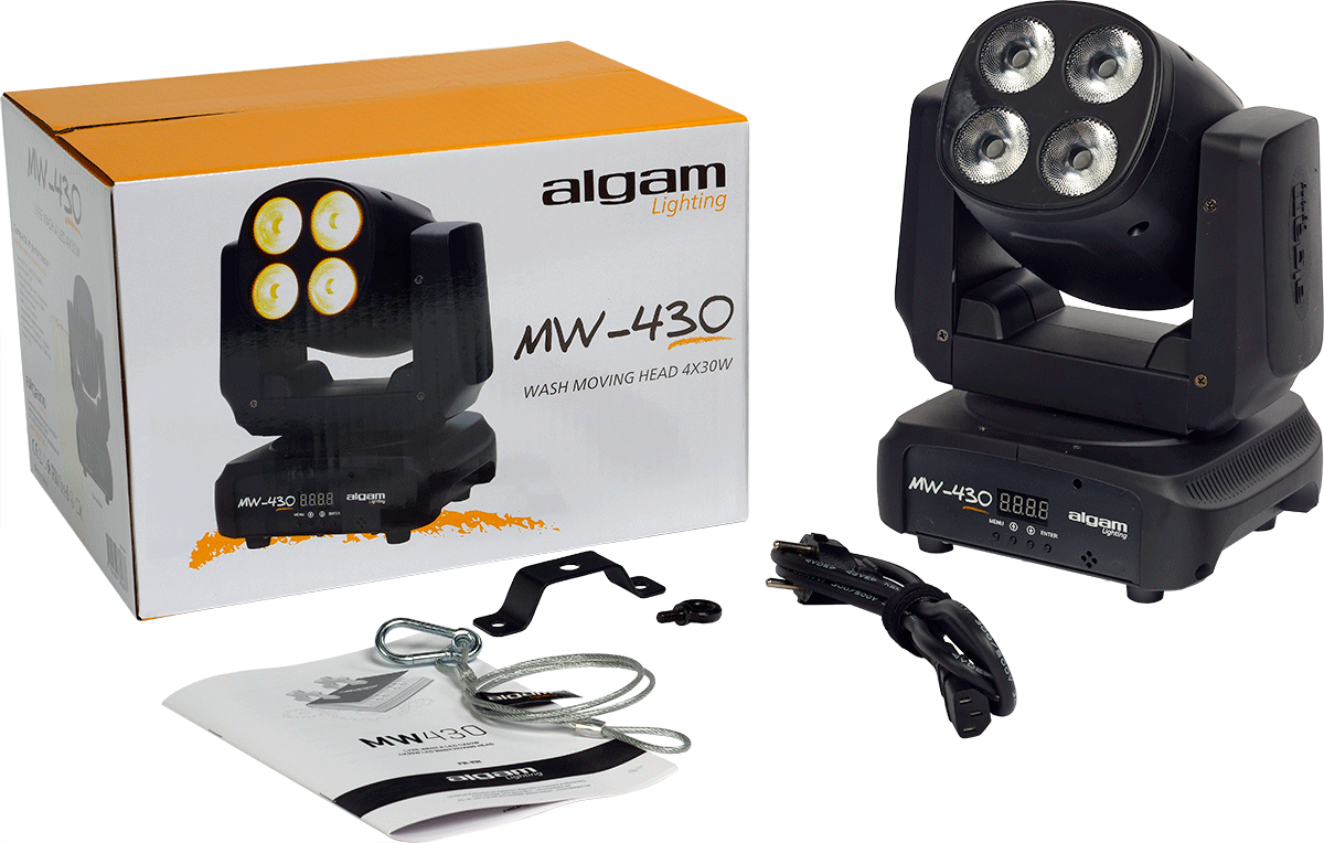 Algam Lighting Mw 430 - Lyre Wash - Variation 4