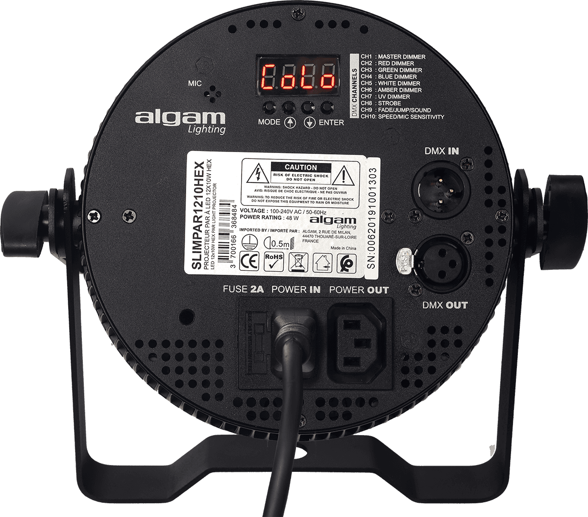 Algam Lighting Slimpar-1210-hex - Projecteurs À Leds - Variation 3